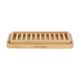 Soap dish, bamboo, large