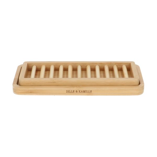 Soap dish, bamboo, large