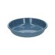 Teller, tief, Emaille, blau, gesprenkelt, Ø 19 cm