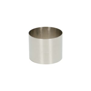 Garnier-Ring, rostf. Stahl, Ø 7 cm