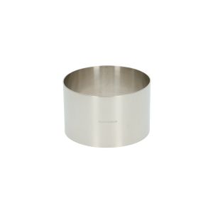 Garnier-Ring, rostf. Stahl, Ø 9 cm