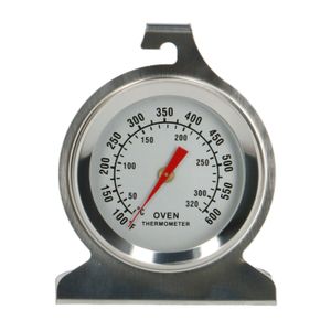 Oven thermometer, stainless steel