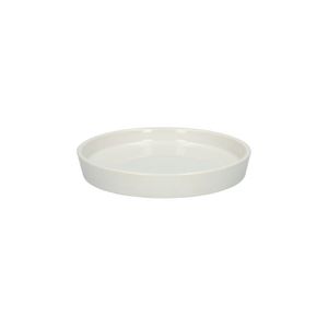Soucoupe pour pot de fleur, céramique, blanc, Ø 13,5 cm