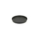 Plant pot saucer, porcelain, matt black, ⌀ 17.5 cm