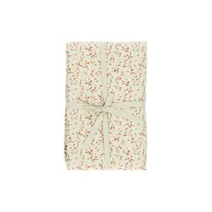 Tablecloth, organic cotton, pebble with grain pattern, 140 x 180 cm