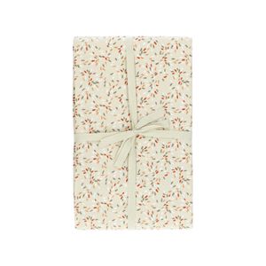 Tablecloth, organic cotton, pebble with grain pattern, 145 x 250 cm