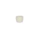 Coquetier 'Offwhite' en faïence, Ø 5 cm