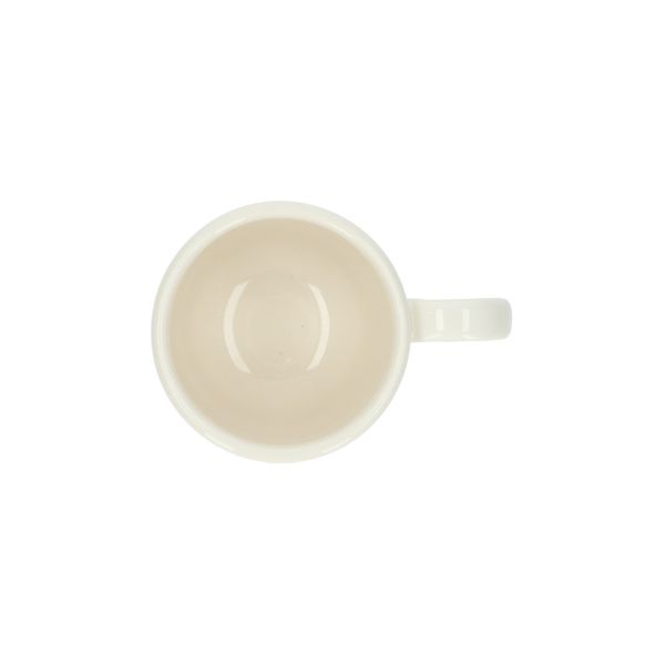 Tasse avec anse 'Offwhite' en faïence, 300 ml