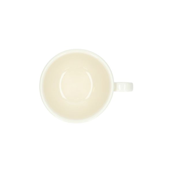 Tasse avec anse 'Offwhite' en faïence, 500 ml