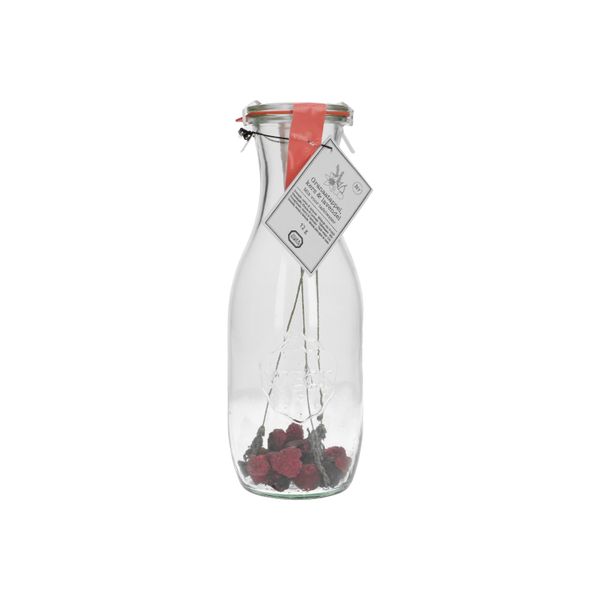 Mix voor fruitig tafelwater, granaatappel, kers & lavendel, fles 750 ml