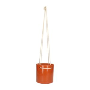 Plant pot with suspension cord, terracotta, ⌀ 13.5 cm