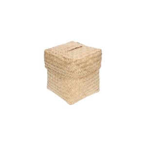 Panier avec couvercle, zostère, petit