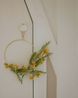 Droogbloemen, brievenbuspakket, geel