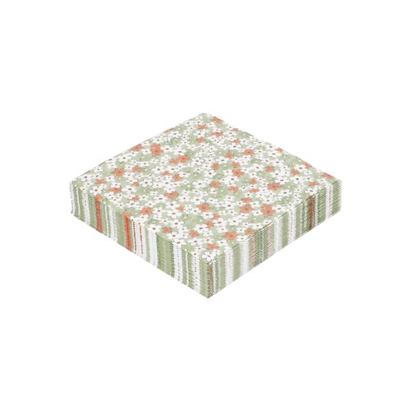 Napkins, paper, flowers, 25 x 25 cm, pack of 20