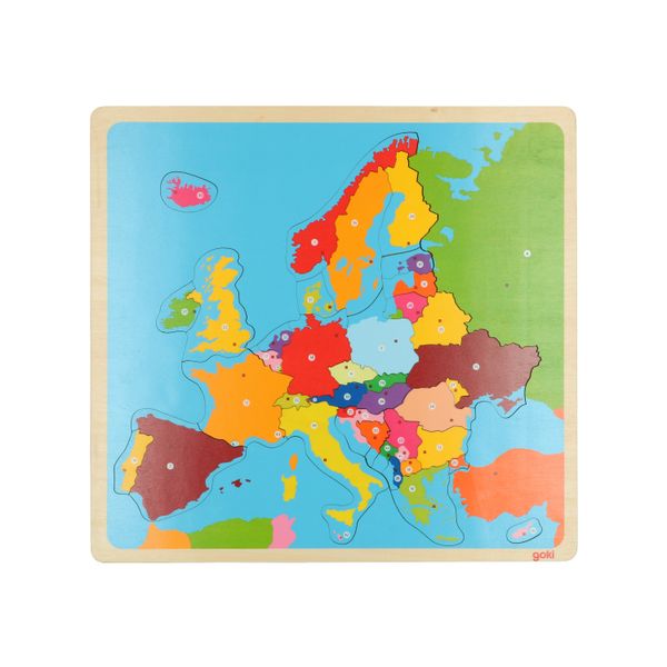 Vergevingsgezind Af en toe concept Puzzel Europa, 5+ | Speelgoed vanaf 3 jaar | Dille & Kamille