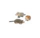 Mol, hout, handgesneden, 3 +