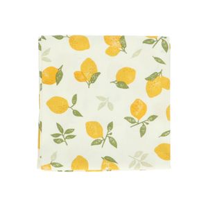 Tea towel, organic cotton, lemons