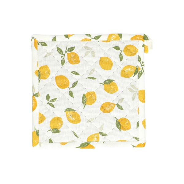 Pannenlap, bio-katoen, citroenen