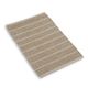 Läufer, recycelte Baumwolle, beige gestreift, klein