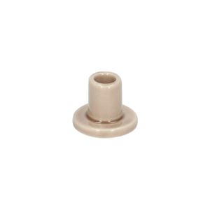 Candlestick, porcelain, beige