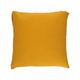 Muslin cushion, organic cotton, yellow