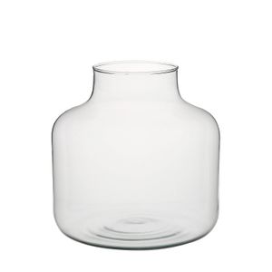 Vase, recycled glass, Ø 21.5 cm