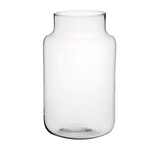 Vaas, gerecycled glas, Ø 18 cm