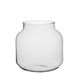 Vase, recyceltes Glas, Ø 21,5 cm