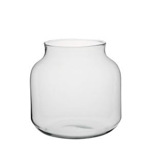 Vase, verre recyclé, Ø 21,5 cm