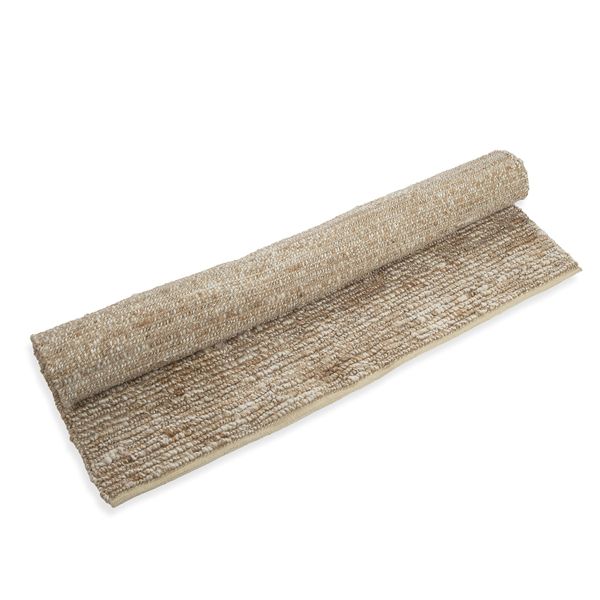 Tapis boules, jute, 170 x 240 cm