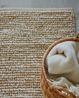 Tapis boules, jute, 170 x 240 cm