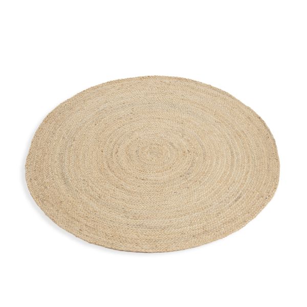 Vloerkleed rond, jute,Ø 120 cm