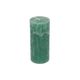 Bougie bloc, vert d'eau, 7 x 15 cm