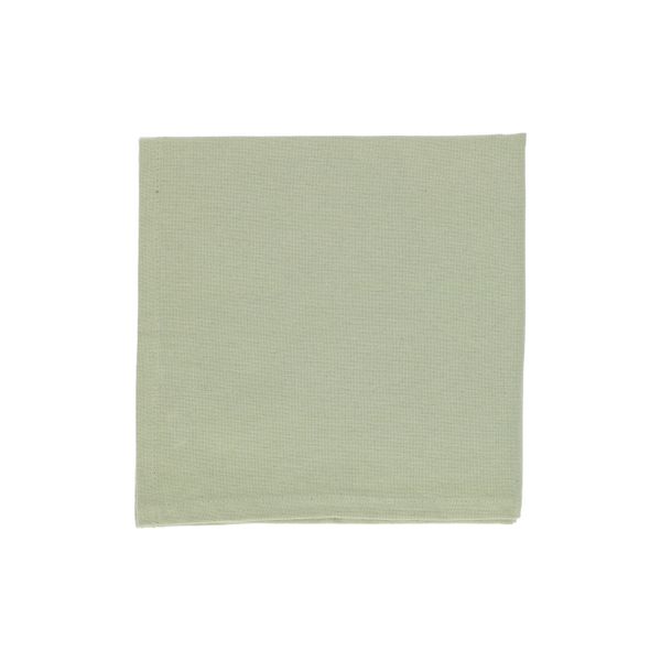 Napkin, GOTS organic cotton, sage green, 40 x 40 cm