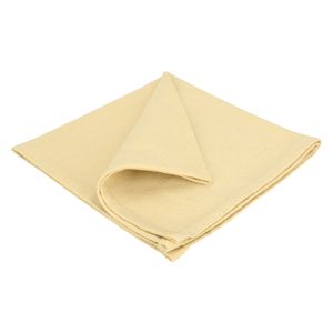 Napkin, GOTS organic cotton, cornflower yellow, 40 x 40 cm