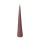 Bougie, forme conique, violet, moyen