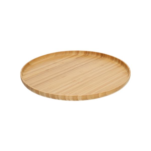 Bord, bamboe,Ø 30 cm
