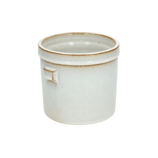 Bloempot'Prado', aardewerk, witØ 14