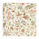 Serviette de table, coton bio, blanc cassé, motif d'automne