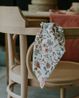 Serviette de table, coton bio, blanc cassé, motif d'automne