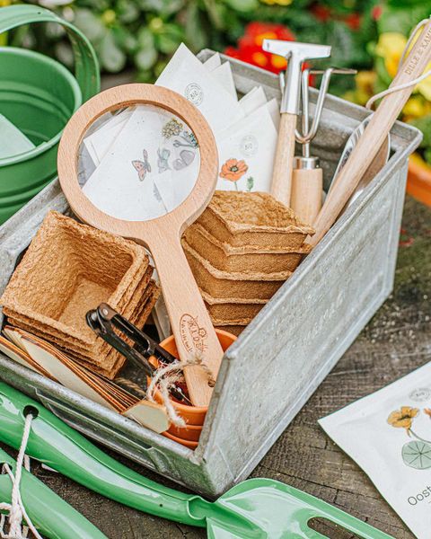 Magnifying glass, wood