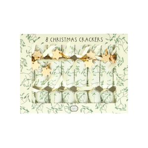 Christmas crackers, mistletoe, 8 stuks in doos