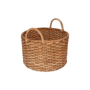 Panier rond, rotin, petit format