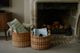 Round basket, rattan, small