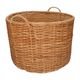 Ronde mand, rotan, groot