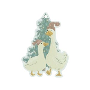 Geschenkanhänger, Gänse, 10 Stück