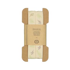 Geschenkband, Baumwolle, winterliche Wärme, weiß, 5 m