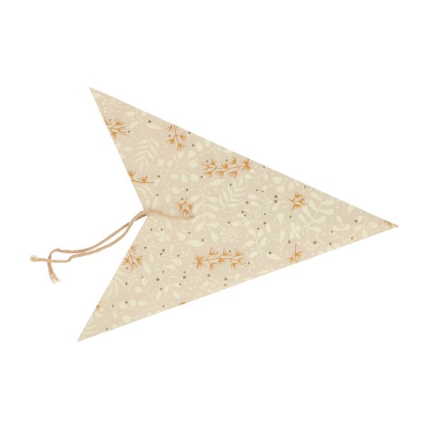 Kerstster, papier, lichtgrijs