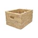 Large, date-leaf basket with handle