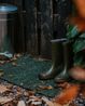Deurmat, jute & hennep, groen